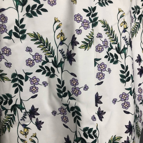 LIZ CLAIBORNE | WHITE FLORAL | ONE BUTTON JACKET | BRAND NEW WITH TAGS - Picture 6 of 7